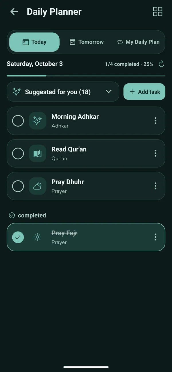 Daily planner